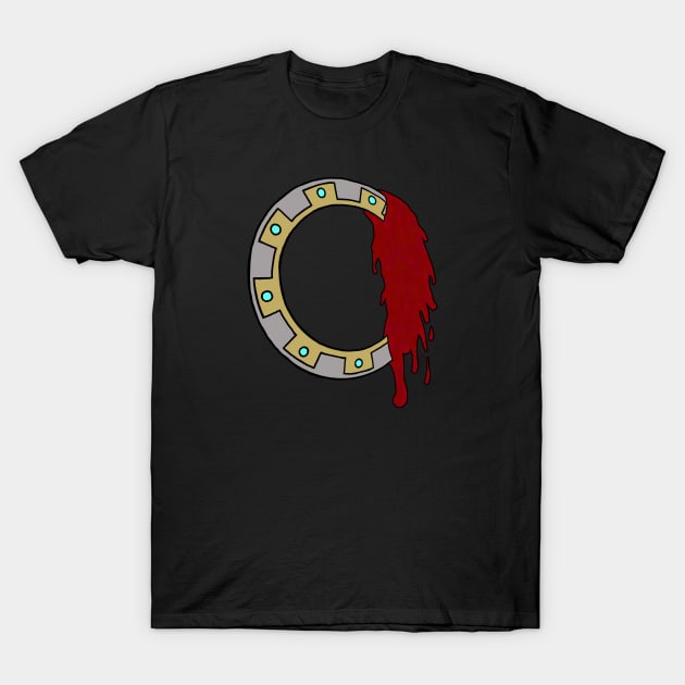 Hit By Xena's Chakram T-Shirt by CharXena